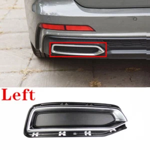 Left Side Rear Bumper Chrome Trim Cover Bezel For Audi A6 S-Line C8 2019-2022 - Picture 1 of 7