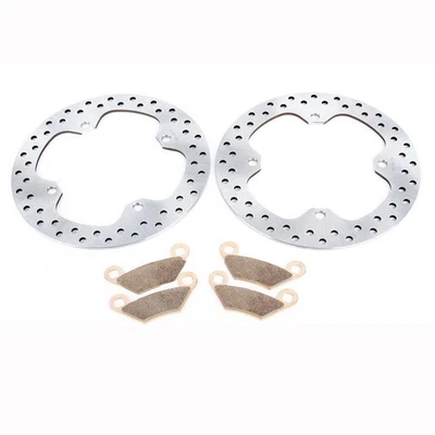 Rotores y pastillas de freno para frenos delanteros Polaris Sportsman 850XP 850 XP 2013 2014 Foto 1 de 4