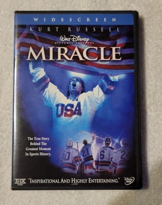 Miracle Sports Dvd Widescreen 2 disc set Kurt Russell - Image 1 of 4