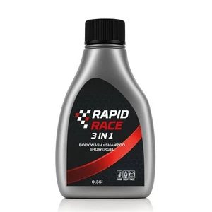 itenga Duschgel für Männer im Deko Öl Kanister 350ml Motiv RAPID RACE Duft Musk - Bild 1 von 1