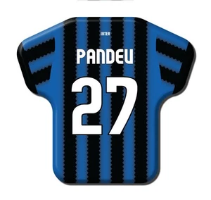 Calamita Simile a T-Shirt Calcio Stagione 2010/2011 Inter 27 Goran Pandev - Picture 1 of 9