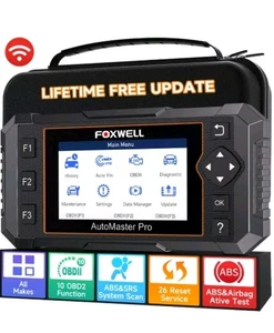 Escáner OBD2 Profesional de FOXWELL con 5 reinicios: ABS, SAS, reinicio - Imagen 1 de 6