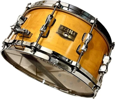 Rare TAMA BE346 BIRD'S EYE ALL MAPLE SNARE DRUMS 14”×6.5” - Image 1 of 4