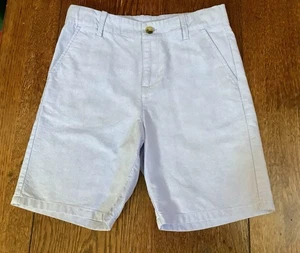 Janie and Jack Boy Chambray Blue Shorts 10 Yr EUC Adjustable Waist - Picture 1 of 7
