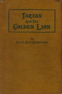 TARZAN AND THE GOLDEN LION-1ST/1ST-1923-BURROUGHS-A VERY NICE FIRST EDITION! - Picture 1 of 8