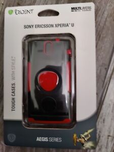 Trident Aegis series case Sony Ericsson Xperia U, Red Sleek armor New 
