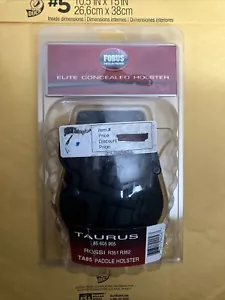 Fobus Paddle Holster Taurus 85 Right Hand Polymer Black TA85 (H) - Picture 1 of 4