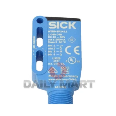 New In Box SICK WTB9-3P2411 1049048 Photoelectric Sensor - Image 1 of 2
