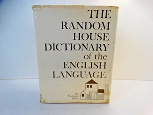 The Random House Dictionary , Unabridged, 1967 with Dust Jacket - Picture 1 of 9