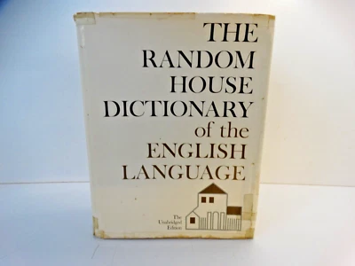 The Random House Dictionary , Unabridged, 1967 with Dust Jacket - Image 1 of 4