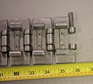 UNI SS881T K3-1/4 TAB Seite Flexing Edelstahl Förderkette 3 Fuß NEU ohne Karton - Bild 1 von 5