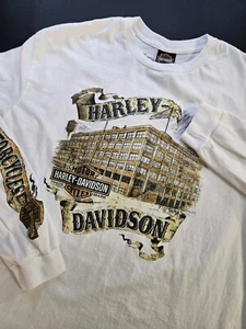 Harley Davidson Men's Long Sleeve Cotton Shirt XL - Picture 1 of 9