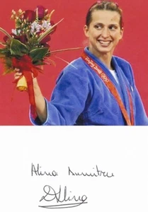 Alina Dumitru: Olympiasiegerin 2008, Silber 2012 Judo RUM - Bild 1 von 1