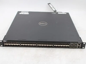 Dell Force10 S4810 48-Port 10GbE SFP+ Rack Mountable Network Switch - Afbeelding 1 van 3