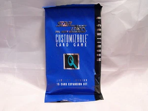 STAR TREK CCG Q CONTINUUM SEALED BOOSTER PACK OF 15 CARDS - Picture 1 of 1