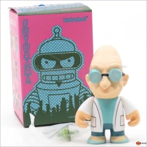 Kidrobot Futurama Professor Farnsworth Good News Everyone 2019 3" Vinyl Figur - Bild 1 von 2