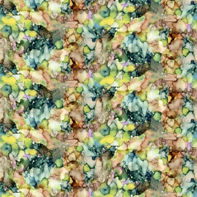 Alcohol Inks Digital Drops Y4071-55 BTHY Sue Zipkin Clothworks fabric