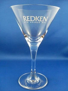 CLEARANCE!! RARE Redken NYC SALON ZWIESEL GERMANY Crystal Martini Cocktail Glass - Picture 1 of 12