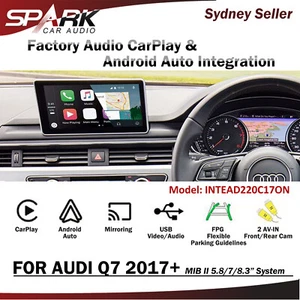 SP WIRELESS CARPLAY ANDROID AUTO MIRROR LINK FOR AUDI MIB II 5.8/7/8.3" Q7 2017+ - Picture 1 of 1