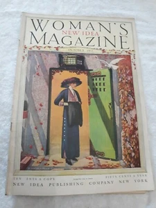Antique Womans new Idea Magazine 1911 Oct. New York/ h.j. Heinz appreciation - Picture 1 of 9