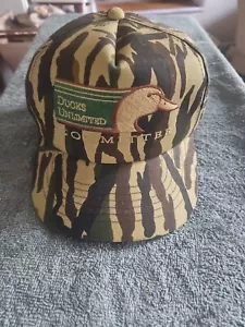 Cappello Berretto Vintage Dorfman Pacific Ducks Unlimited Committee Mimetico Fatturato Snapback - Foto 1 di 5