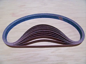 PREMIUM A/O, X-WEIGHT SANDING BELTS 1" X 42", 10 - PACK, 600-GRIT - Picture 1 of 2