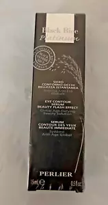 Perlier Black Rice Platinum Eye Contour Serum Beauty Flash Effect .5 oz SEALED - Picture 1 of 1