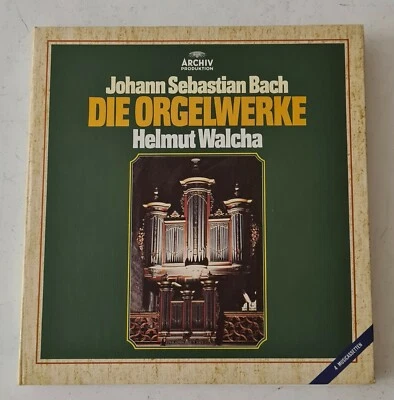 MC-Box Johann Sebastian Bach - Die Orgelwerke - Helmut Walcha - 22613-4 - Bild 1 von 4