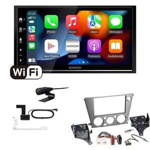 Kenwood Autoradio WiFi Apple CarPlay für Subaru Legacy IV 2005-2009 schwarz - Bild 1 von 6