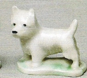 WADE WEST HIGHLAND TERRIER DOG, WHIMSIES SET 7, 1957-1959 - Picture 1 of 1