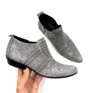 Anine Bing Low Charlie Bootie Grey Gray Size 37 - Picture 1 of 13