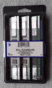 BRAND NEW Kingston Technology 12 GB Kit (3x4 GB) 1333Mhz DDR3 PC3-10600 240-Pin - Picture 1 of 2