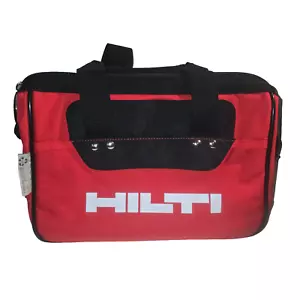 Hilti Tool Bag 13.4" Fabric 3Pocket Padded Handle Zippered Top Standard Duty-NEW - Picture 1 of 10