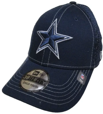 New Era 39Thirty Child Youth Flex Fit Dallas Cowboys NFL Football Cap Hat NWT - Image 1 of 4