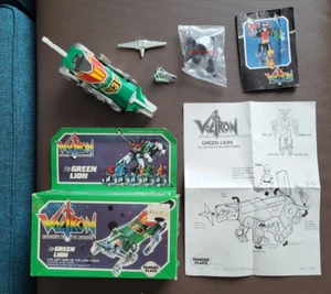 Green Lion 1984 VOLTRON Panosh Place 100% KOMPLETT in Box mit Anleitung - Bild 1 von 5