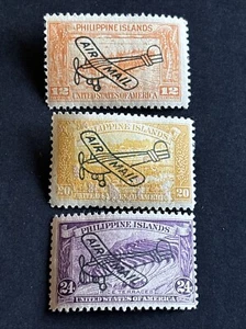 54490 US 1933 Philippines Stamp Sc# C48 -C50 Set Of 3 MNHOG See Pic - Picture 1 of 2