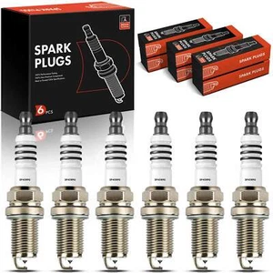 6Pcs Iridium & Platinum Spark Plugs for Toyota Avalon Camry Lexus ES300 GS300 - Picture 1 of 8