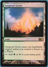 Sunpetal Grove FOIL Magic 2010 / M10 NM Land Rare MTG CARD (ID# 223152) ABUGames
