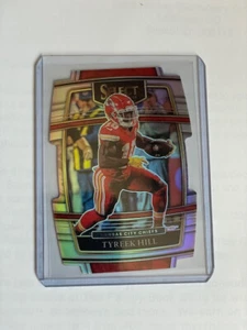 2021 Panini NFL Select DieCut Silver Prizm 18 Tyreek Hill Kansas City Chiefs - Picture 1 of 1