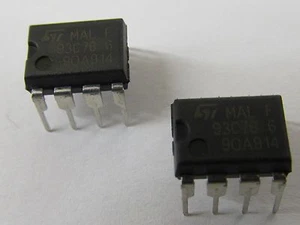 5 Stück - M93C76BN6 - STM DIP8 8Kbit Serial Microwire Bus EEPROM - 5pcs - Picture 1 of 3