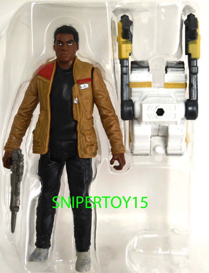 Loose Finn Jakku Star Wars 3 3/4" The Force Awakens Figure Desert Snow - Image 1 of 1