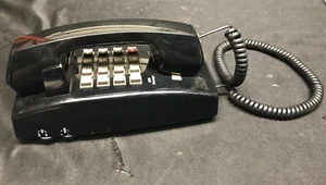 Avaya Lucent 2554YMGM Black Cored Push Button Phone Line Telephone 107832313 - Picture 1 of 11