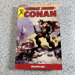 The Savage Sword of Conan Volume One (Dark Horse Comics, 2007) Vol. 1 Paperback - Picture 1 of 15