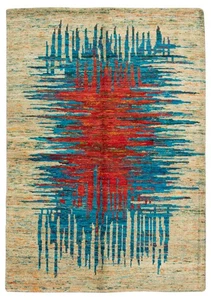 Traditional Hand-knotted  Oriental Carpet 5'7" x 7'11" Area Rug - Picture 1 of 9