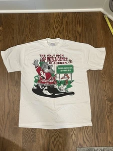Vtg Alabama Crimson Tide T-Shirt Mens Large Front Graphic Roll Tide Humor - Picture 1 of 8