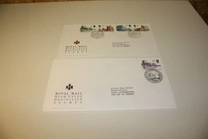 England Michel 1396-99 + 1586 FDC Burgen (32350) - Bild 1 von 1