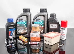 BMW F650 GS R13 inspección completa aceite de motor filtro juntas junta tórica grasa de cadena - Imagen 1 de 6