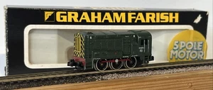 Graham Farish 1005 N Gauge Class 08 BR Green D4019 Diesel Shunter Model Boxed - Picture 1 of 9
