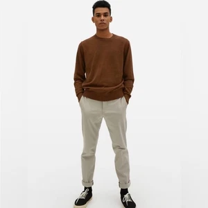Everlane | Pantalón vaquero informal de corte recto chino caqui claro para hombre 29x30 - Imagen 1 de 12
