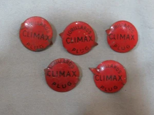 Etiqueta de tabaco vintage Lorillard's Climax Plug, cantidad 5 - Imagen 1 de 2
